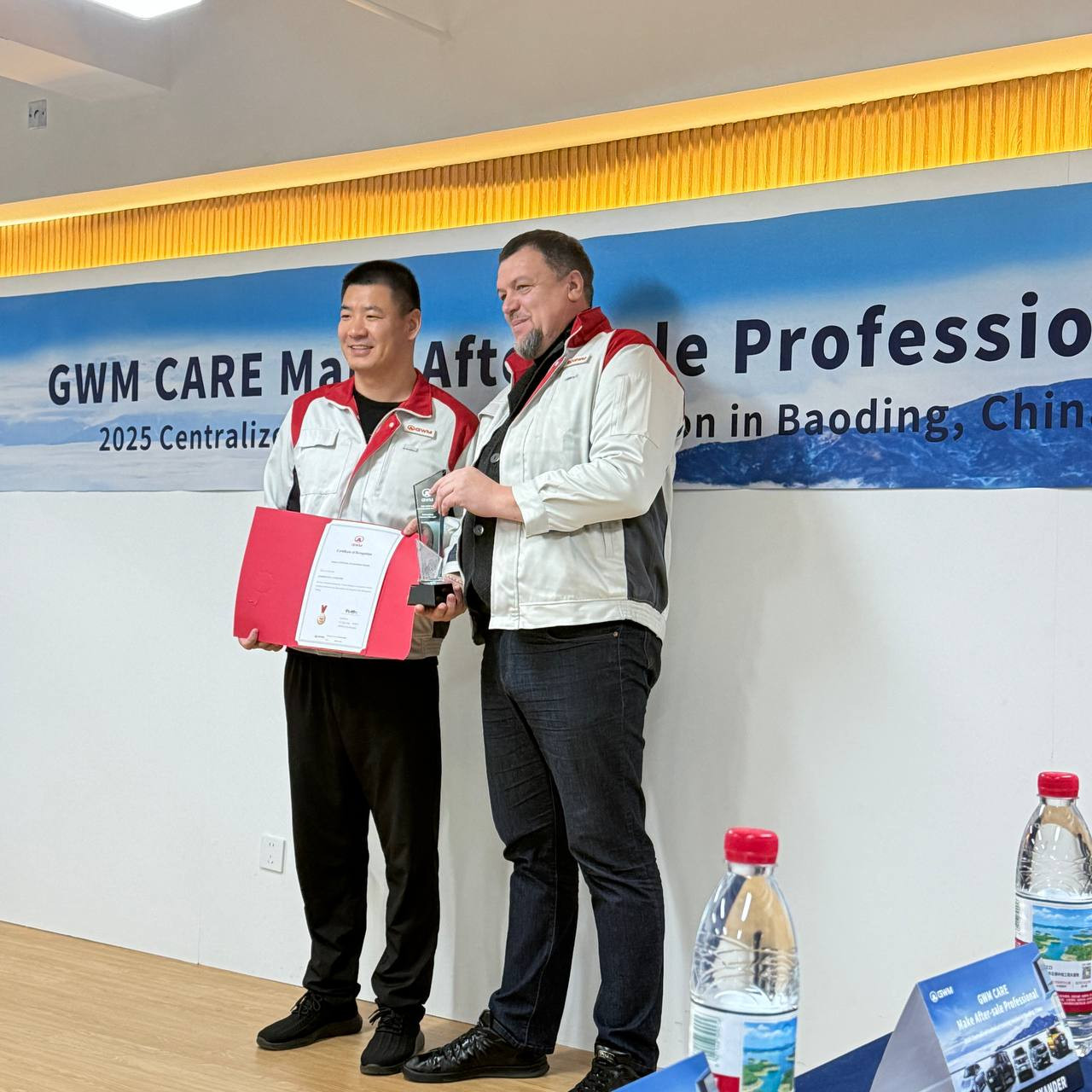 Команда HAVAL из Беларуси в штаб-квартире GWM